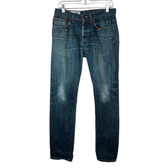 Naked & Famous Street Fighter Ora-So Weird Guy Selvedge Jeans - Picture 1 of 7